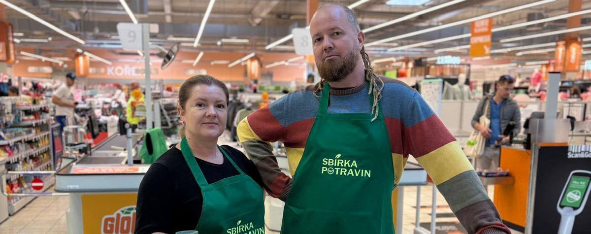 Jihočeská rozvojová se zapojila do jarní Sbírky potravin